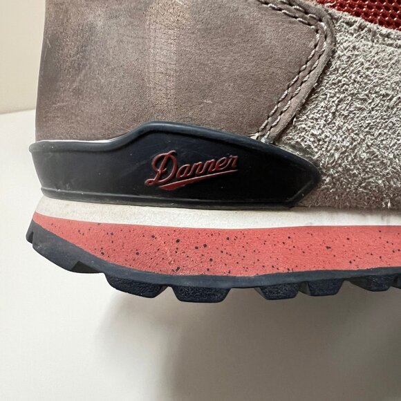 Danner Men's Jag Dry Weather Hiking Trail Boots Size 8.5 Tan Birch/Picante - Picture 7 of 11